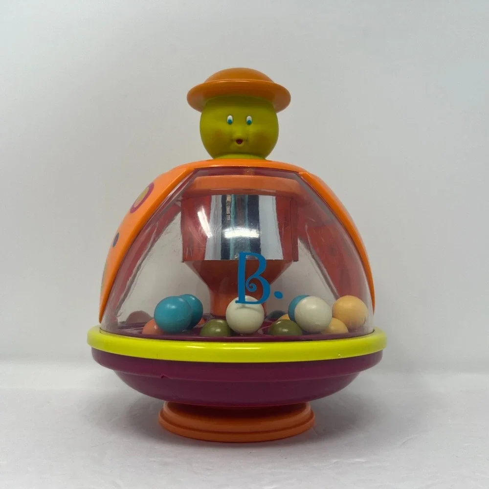 B-Toys Poppitoppy Balls Popper Spinning Tumble Development Toddler Toy